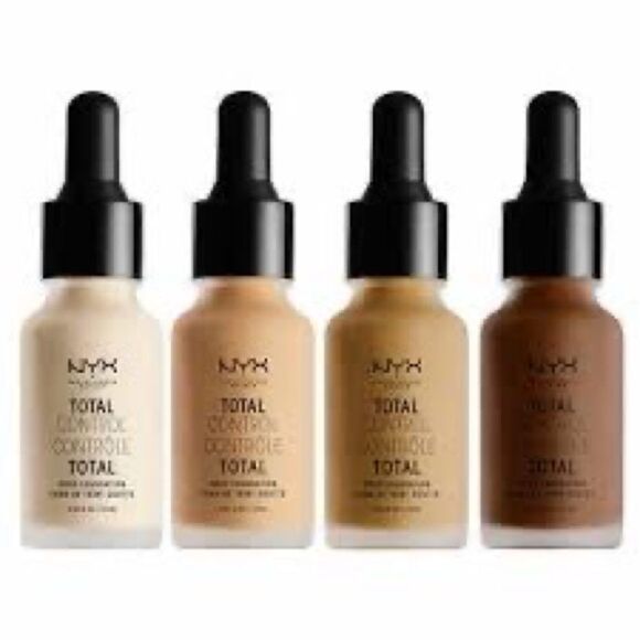 NYX Total Control Drop Foundation- Porcelain TCDF03 - Picture 6 of 11